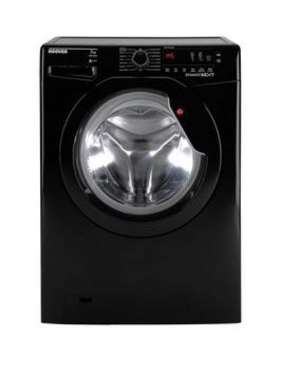 Hoover Dxc4E47B3 Dynamic 7Kg Load, 1400 Spin Washing Machine - Black Hoover Dxc4E47B3 Dynamic 7Kg Load, 1400 Spin Washing Machine - Black